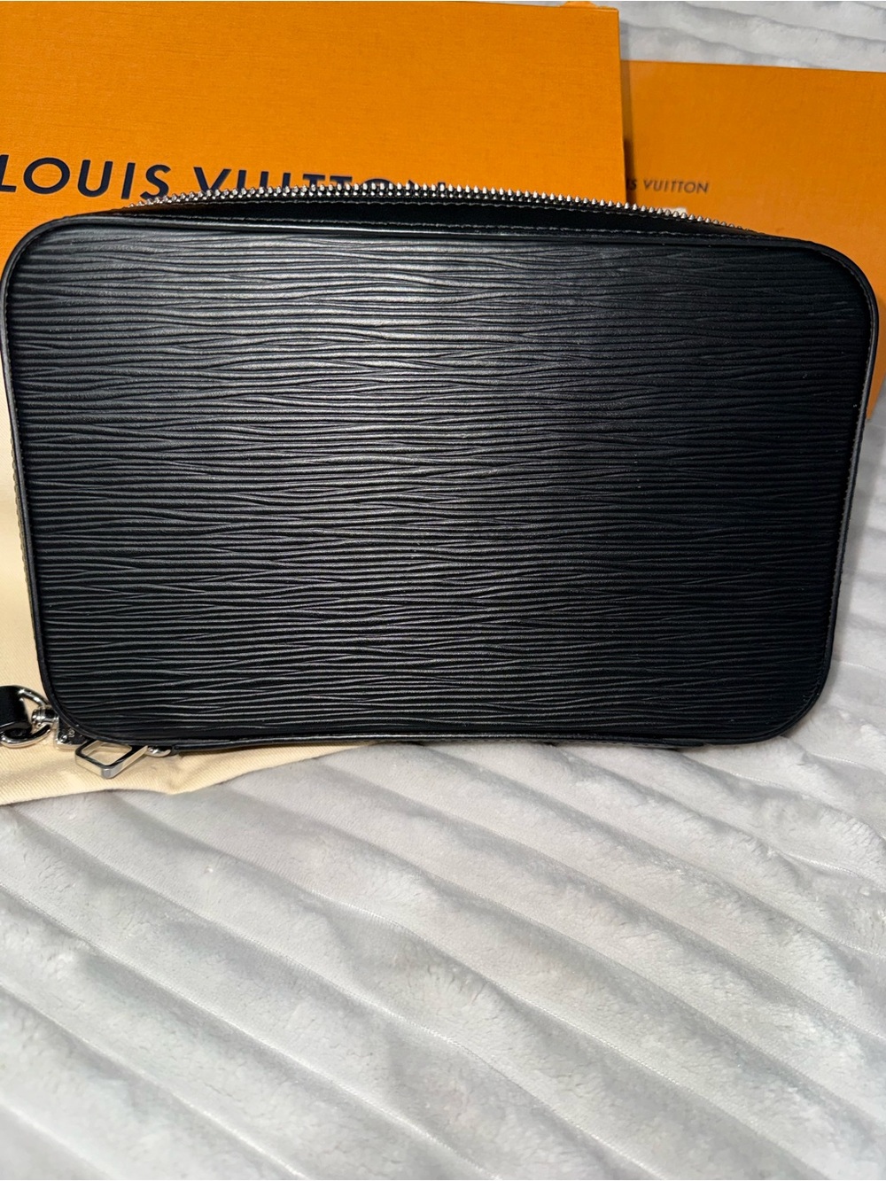 🎉SOLD🎉 Louis Vuitton Dandy Organizer Epi Noir - Picture 3 of 16